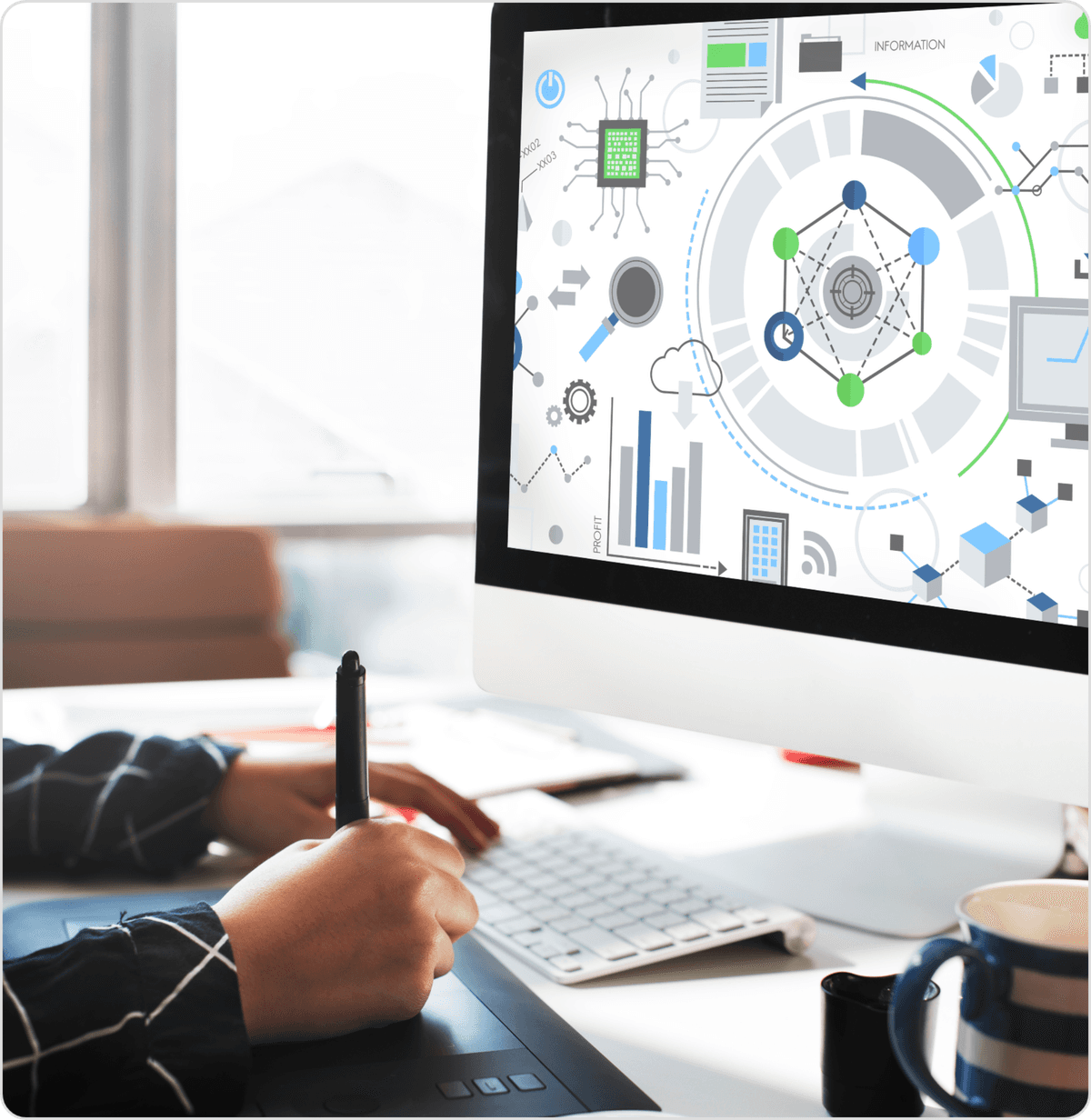 Business process automation reducing repetitive work and manual coordination