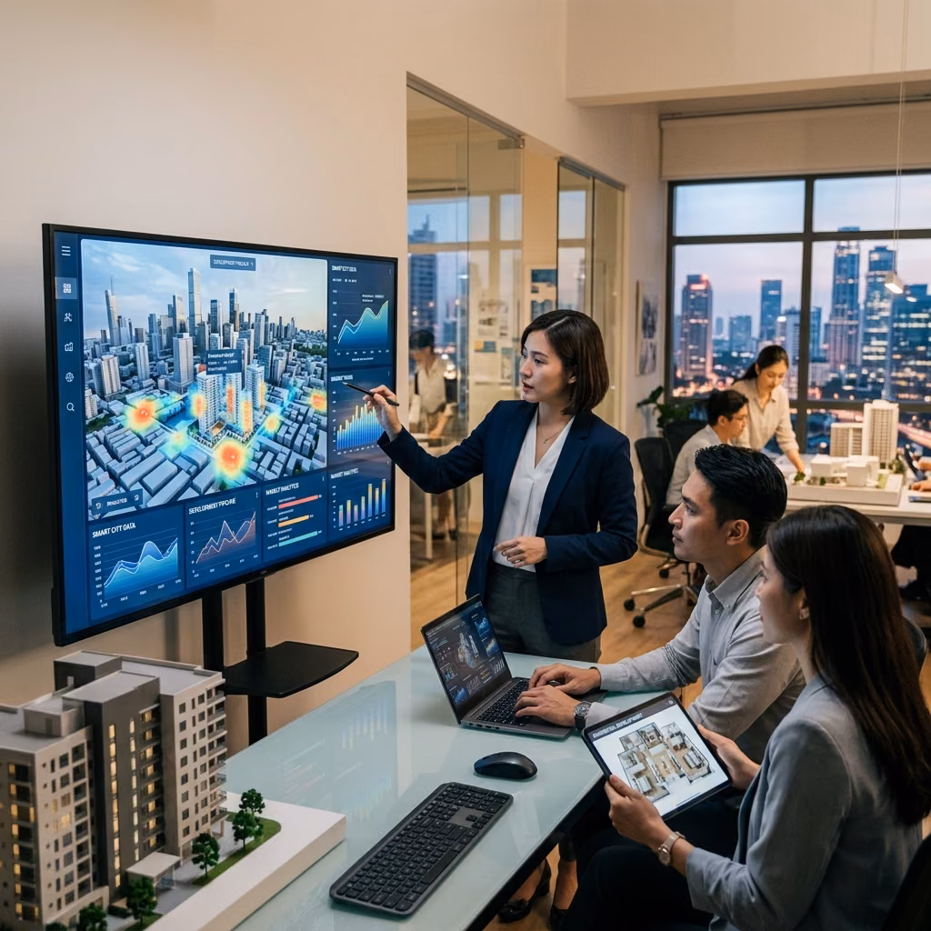 Real estate operations, property management, and connected digital systems